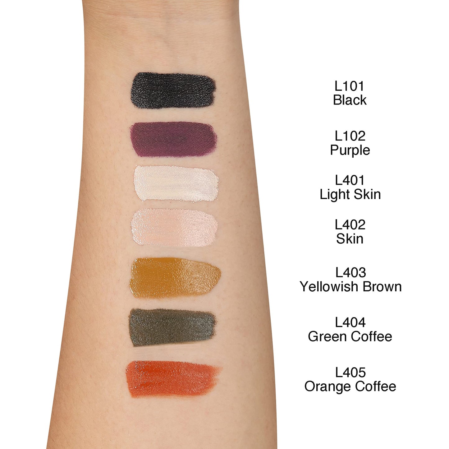 CHUSE PMU Mixing Corrector Pigments 0.35oz/10ml (L401 Light Skin)