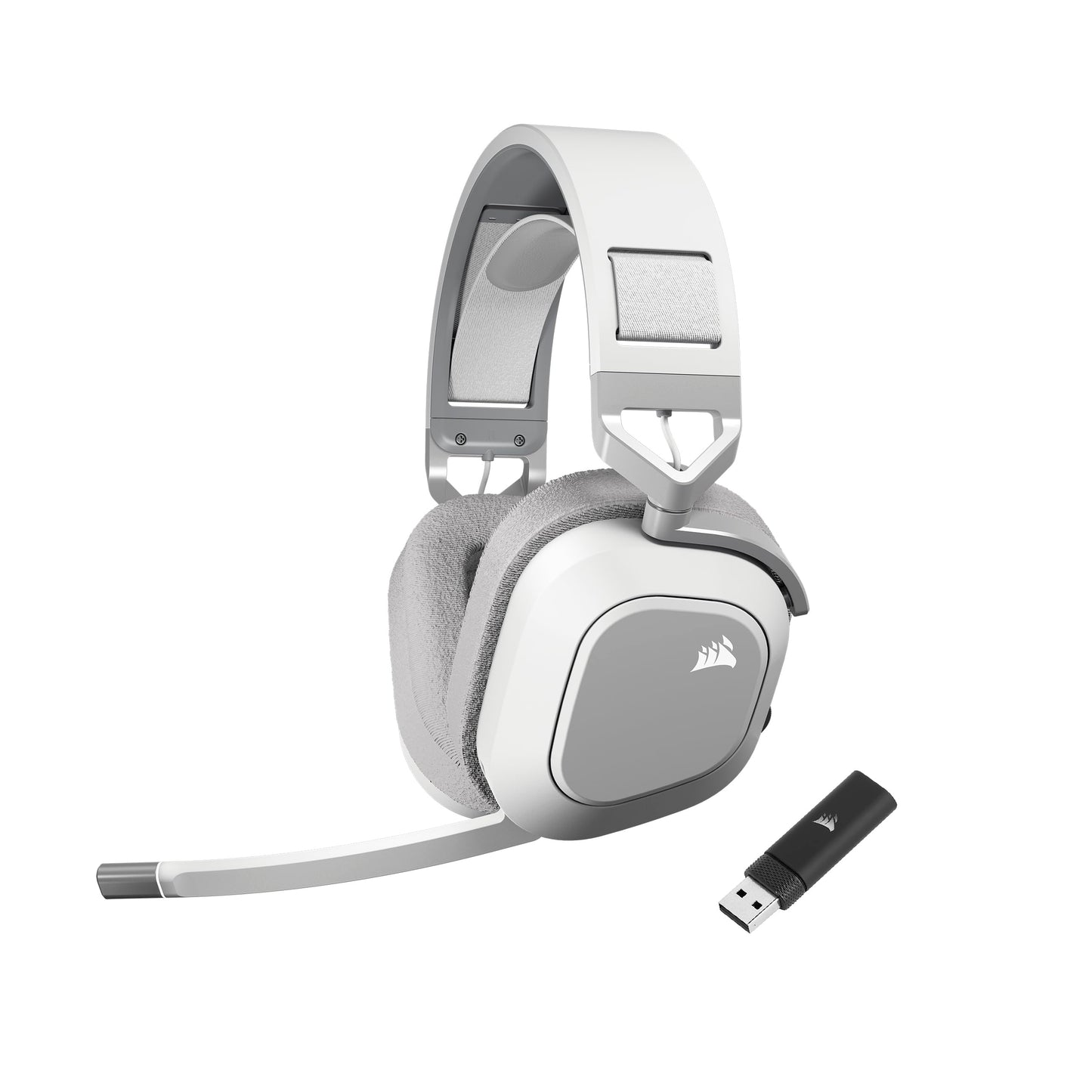 Corsair HS80 MAX Wireless 2.4GHz Bluetooth Gaming Headset - Low Latency, Dolby Atmos, SonarWorks SoundID, Broadcast Quality Micr