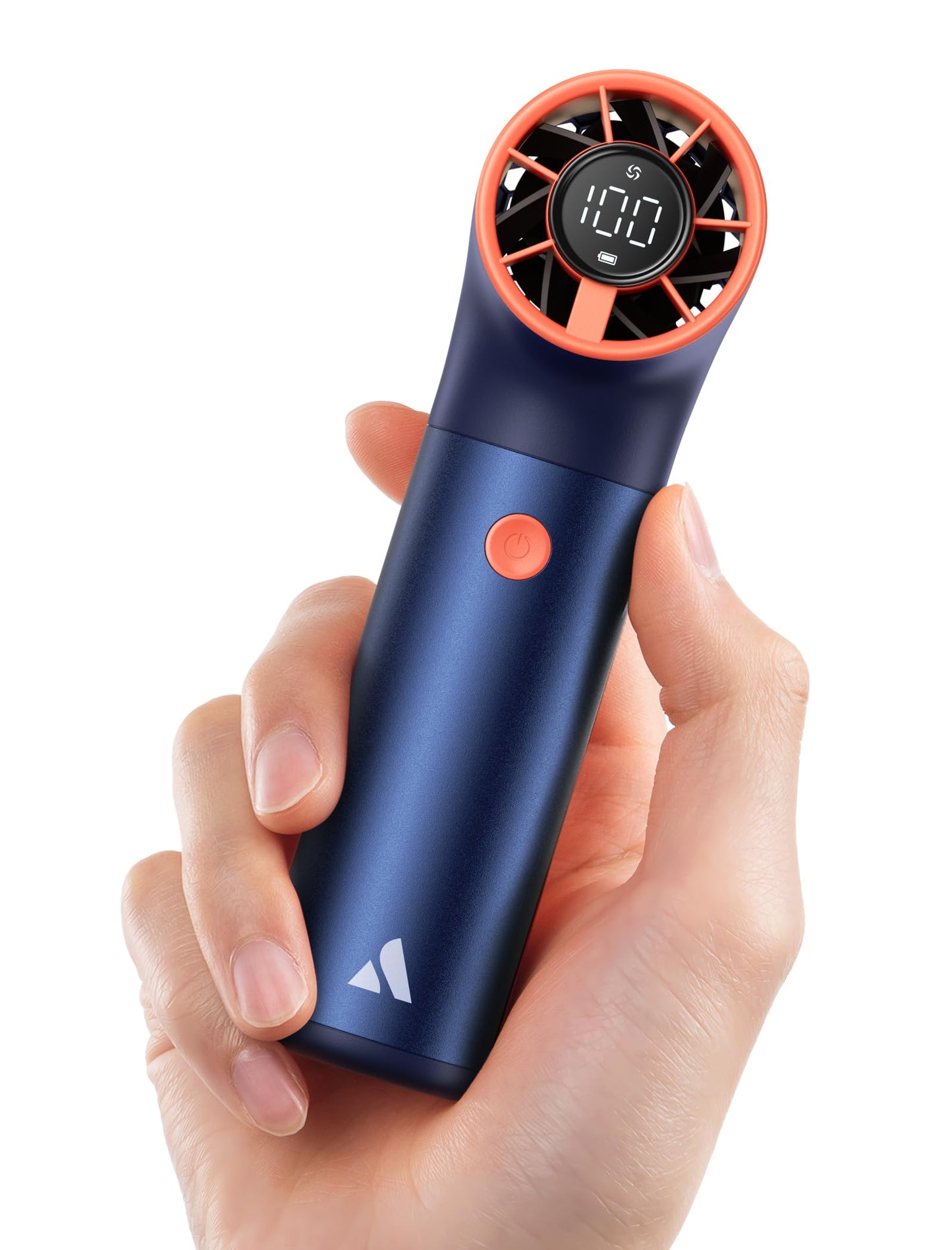 Aecooly Portable Handheld Fan, Powerful Turbo Mini Fan, 19000 RPM High Speed Aero Ultra, 15H Max Cooling Time, 7 Speeds Aluminum