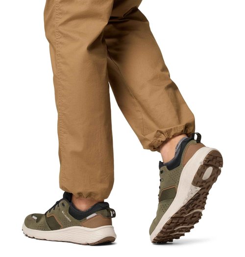 Columbia Mens Benson Hiking Shoe, Peatmoss/Spice, 10