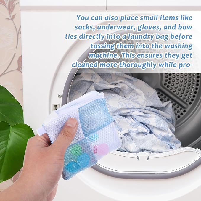 2 PCS Small Laundry Pod Bag for Washing, Anti-Sticking Mesh Laundry Pods Container, Mini Laundrys Pod Anti-Sticking Bag for Travel, Storage(Blue, Pink)
