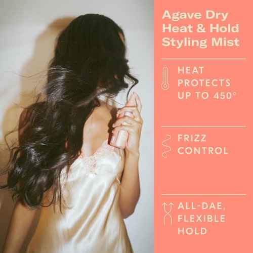 DAE Cactus Fruit 3-1 Styling Cream, Dry Heat Mist & Vegan Brush