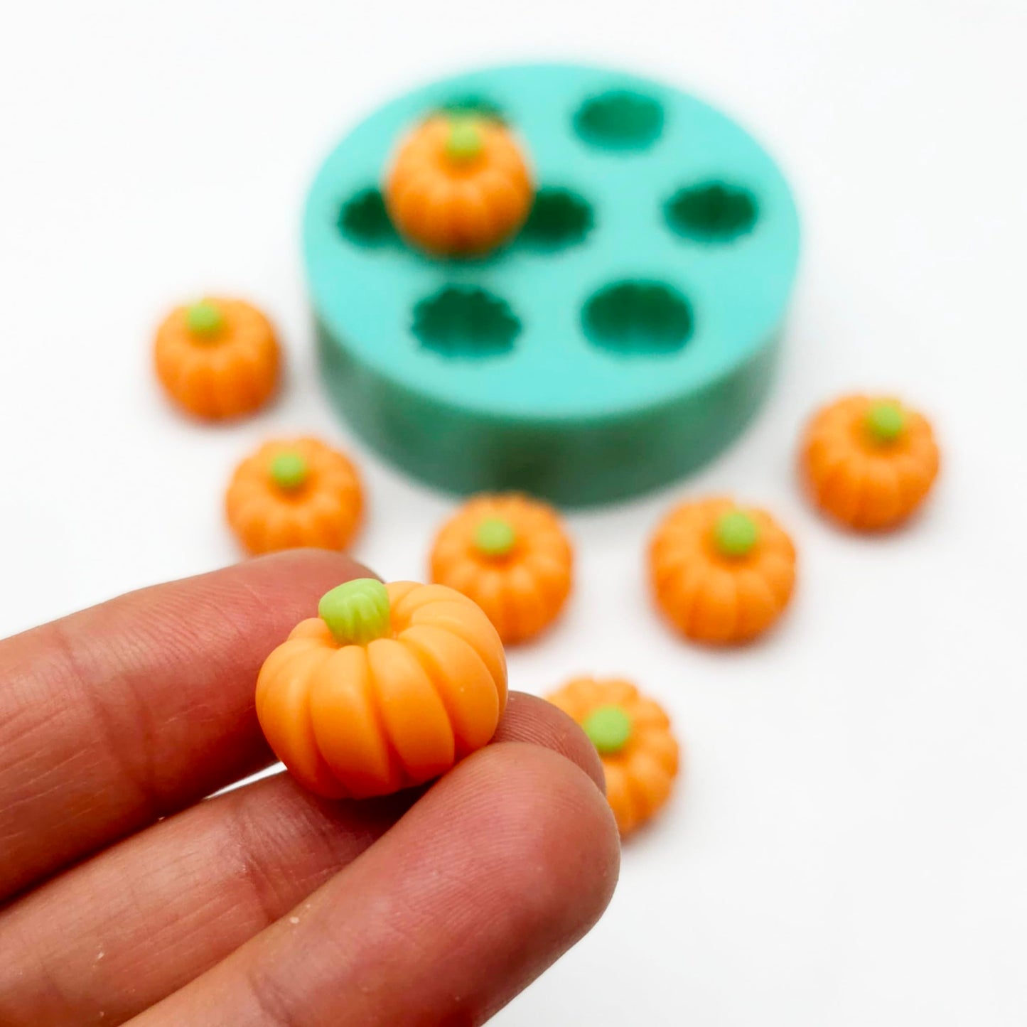 Mini pumpkin mold Autumn pumpkin mold, hallowen mini pumpkin silicone mold NS013