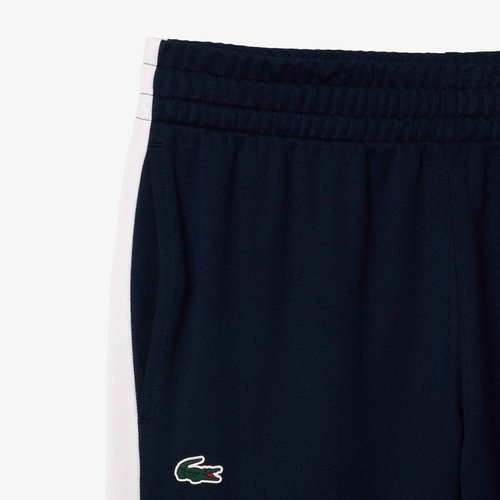 Lacoste Men's Sport Sportsuit Tennis Sweatpants, Navy Blue/White, Medium