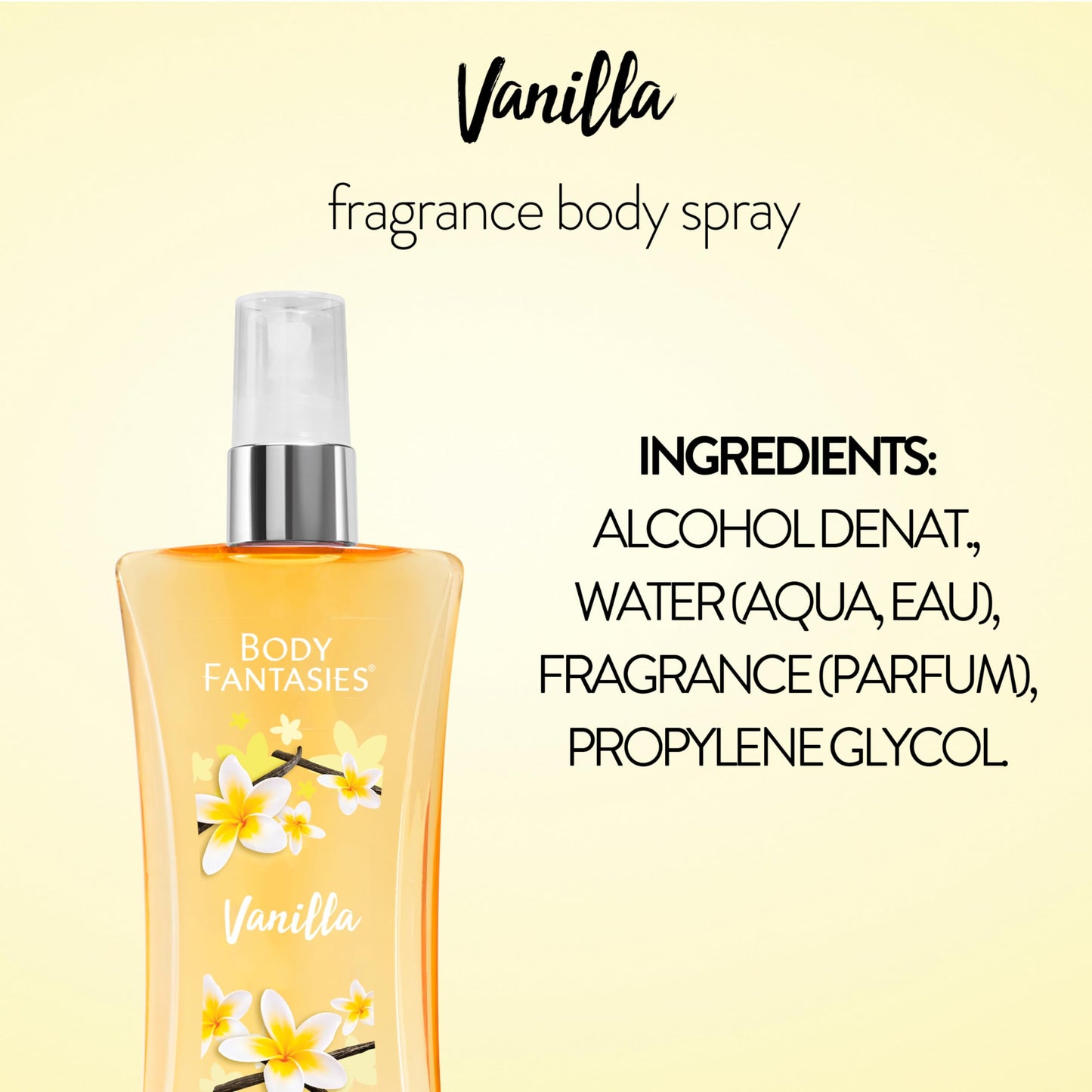 Body Fantasies Body Spray Holiday Gift Set for Her - 3 Piece Timeless Scents Sampler, Perfect for Stocking Stuffers
