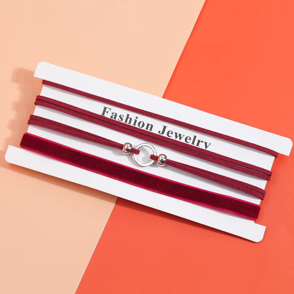 Palotay Red Velvet Choker Necklace for Women Gothic Halloween Cosplay Red Chokers Necklace Accessories Adjustable Costume Gifts-
