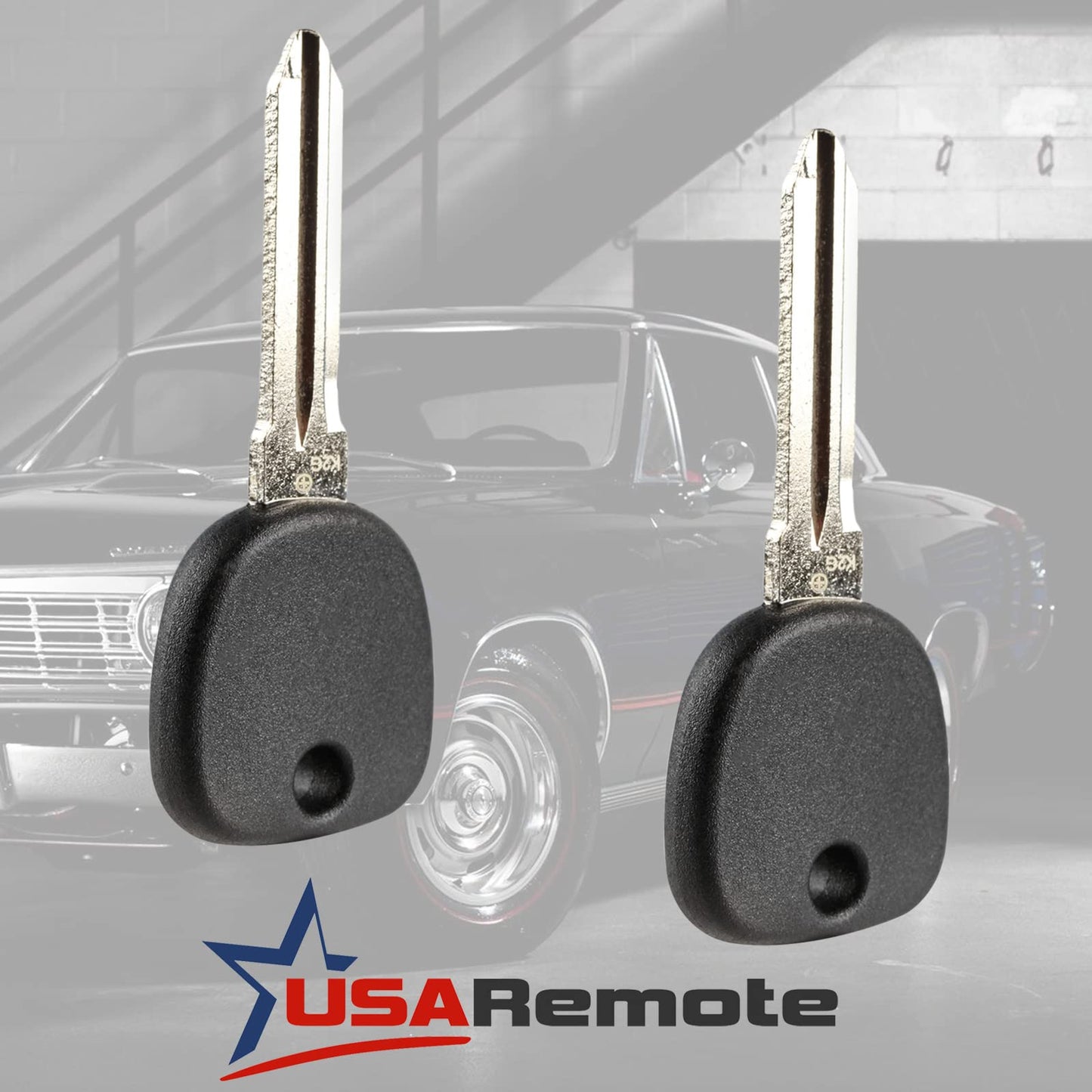 Key Fob Keyless Entry Remote With Ignition Key Fits Cadillac Dts / Chevy Impala Monte Carlo 2006-2013 (Ouc60270, Ouc60221), Set