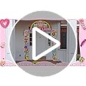 4Pcs Sweet Candyland Party Decorations Candy Door Covers Candyland Hanging Banner Backdrop Candy Land Store Porch Sign Col...