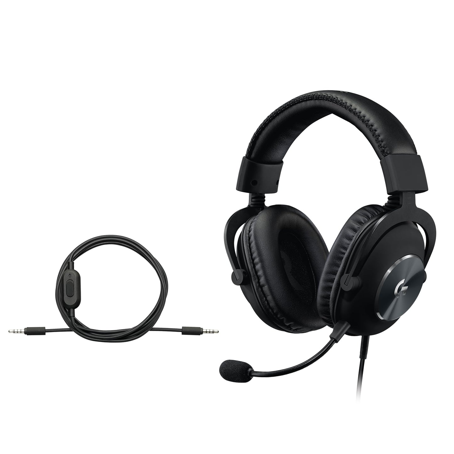 Logitech G Pro X SE Wired Gaming Headset with Microphone: Detachable Mic, DTS Headphone:X 7.1, Memory Foam Ear Pads, 50 mm Drive