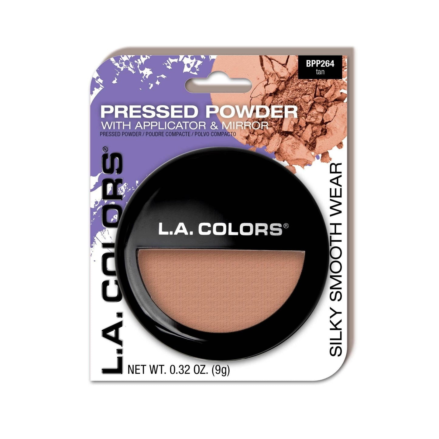 L.A. COLORS Pressed Powder (carded), Tan CBPP264A