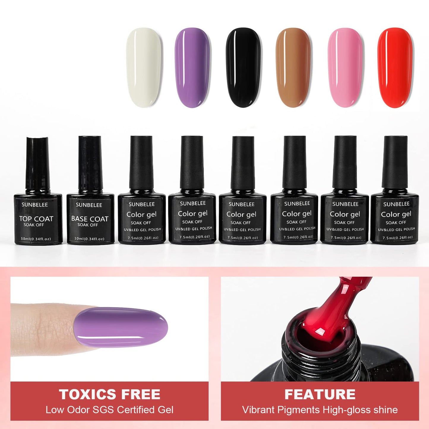 Professional Acrylic Nail Kit with UV Light, Gel Polish, Drill, Art Tips & Decoration - DIY Nail Art Tool & Supplies