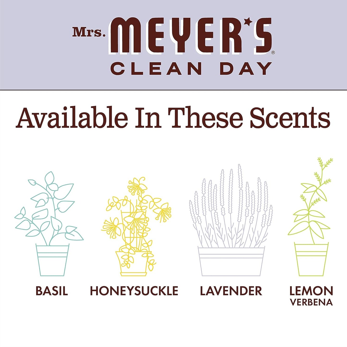 Mrs. Meyer's - Clean Day Liquid Dish Soap Lavender - 16 oz.3 Pack
