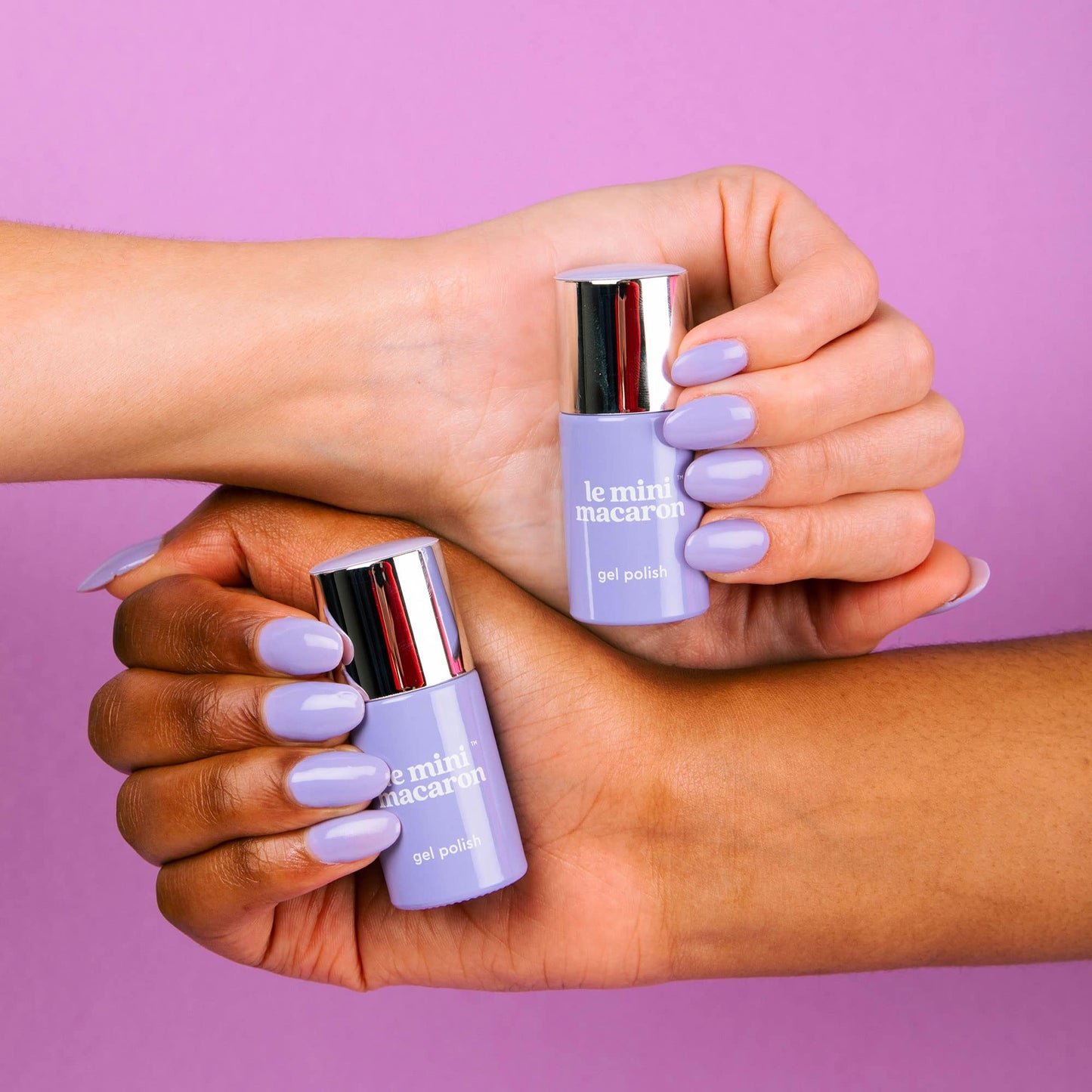 le mini macaron 3-in-1 Gel Nail Polish Base Coat, Color, Top Coat all in one bottle. Long Lasting | Quick Drying | Soak Off (Wil
