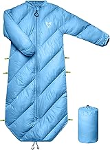 AZITREK Walkable Toddler Sleeping Bags for Kids, Boys Girls (2T-4T) - Puffy Camping Sleeping Sack for Indoor, Outdoor, Tra...