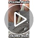 FINTISO Pocket Knife 3.5" Folding Knife Premium 14C28N Blade, Bicolour G10 Handle Design with Pocket Clip for Men Women, S...