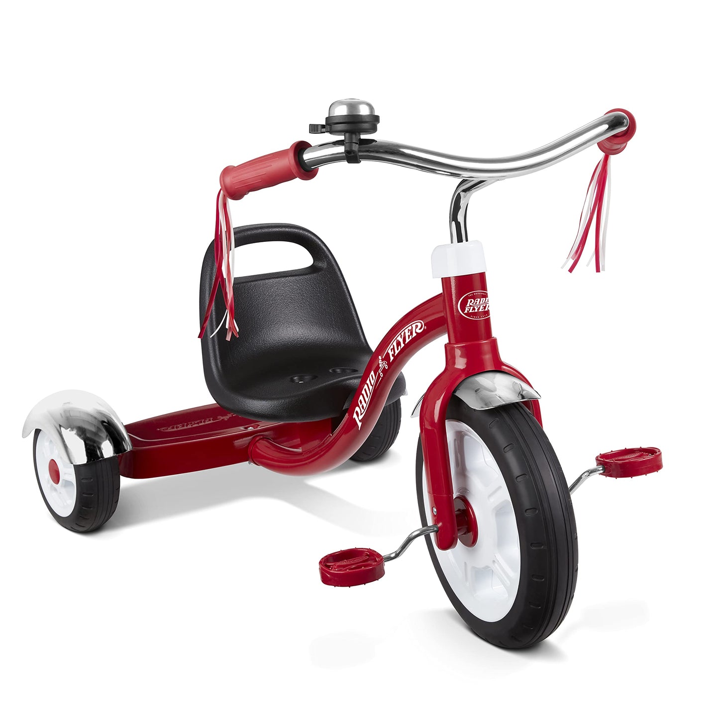 Radio Flyer Big Red Classic Tricycle, Toddler Trike, Tricycle for Toddlers Age 2.5-5, Toddler Bike