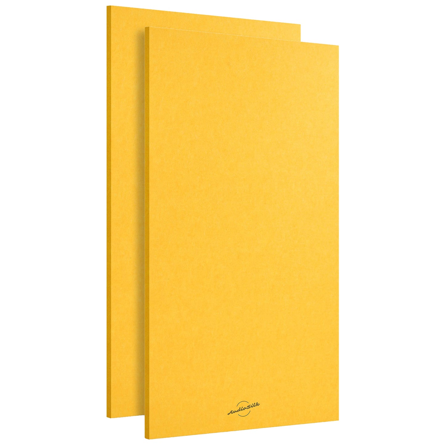 AudioSilk Acoustic Panels, 2 Pack, Large, 46 x 23, Yellow