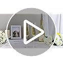 Physkoa Engagement Gifts for Couples-Toasting Mr and Mrs Champagne Glasses with Keepsake Box– Bride and Groom Champagne Fl...