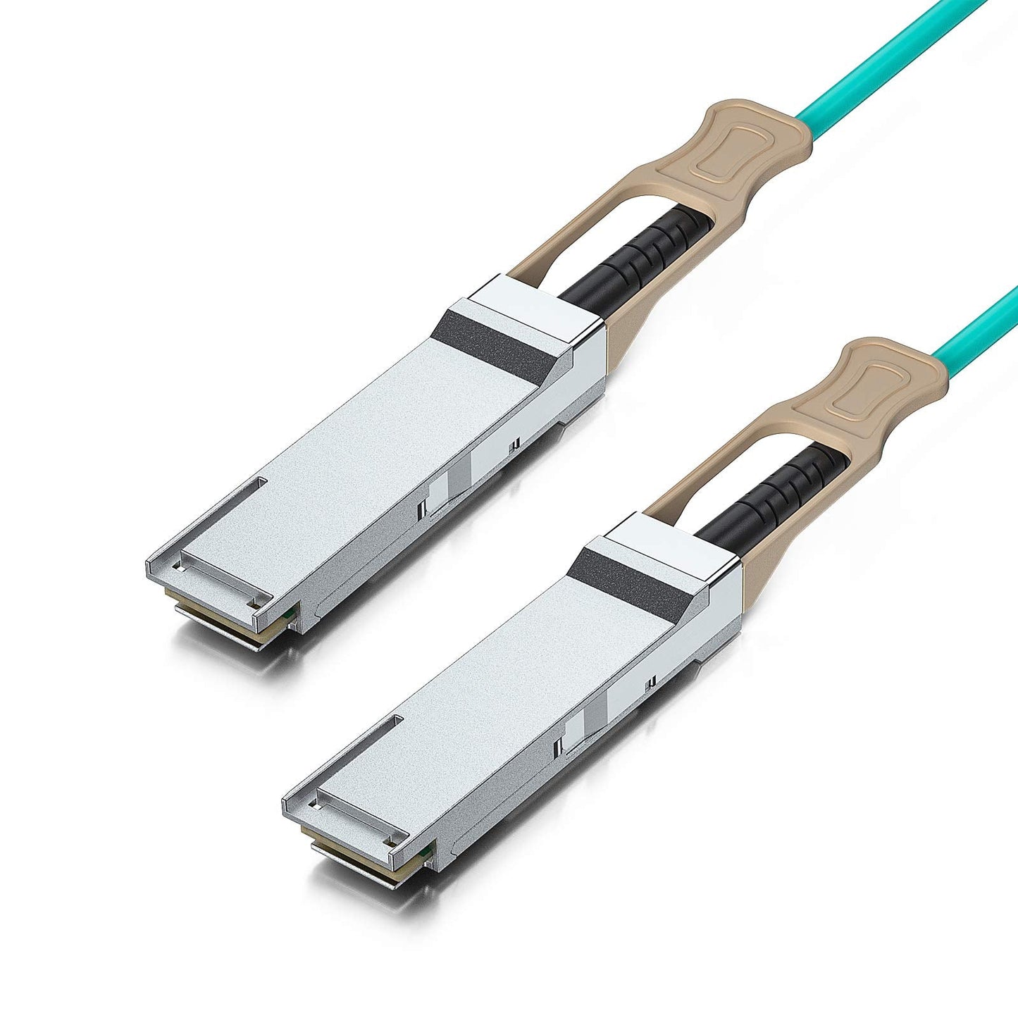 10Gtek 100G Qsfp28 Active Optical Cable - 100Gbase Qsfp28 To Qsfp28(Edr) Om3 Aoc Cable For Mellanox Mfa1A00-C015, 15-Meter