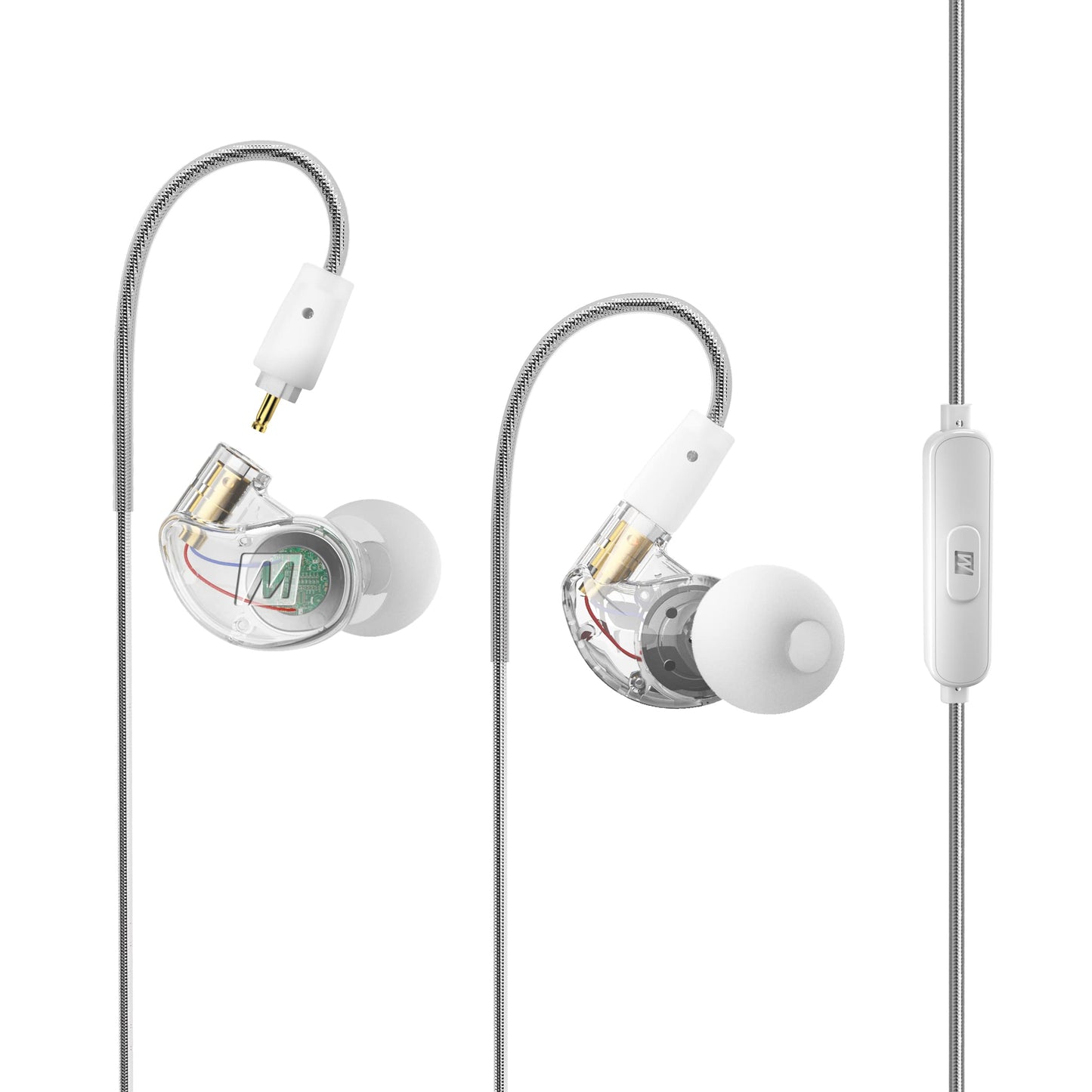MEE audio M6 VR Multiplatform in-Ear Earphones with Headset Microphone for PS5, Xbox, Nintendo Switch, PC; Also Includes Short C