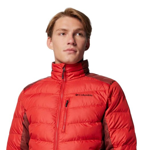 Columbia Men's Labyrinth Loop II Jacket, Sail Red/Spice, 3X Tall