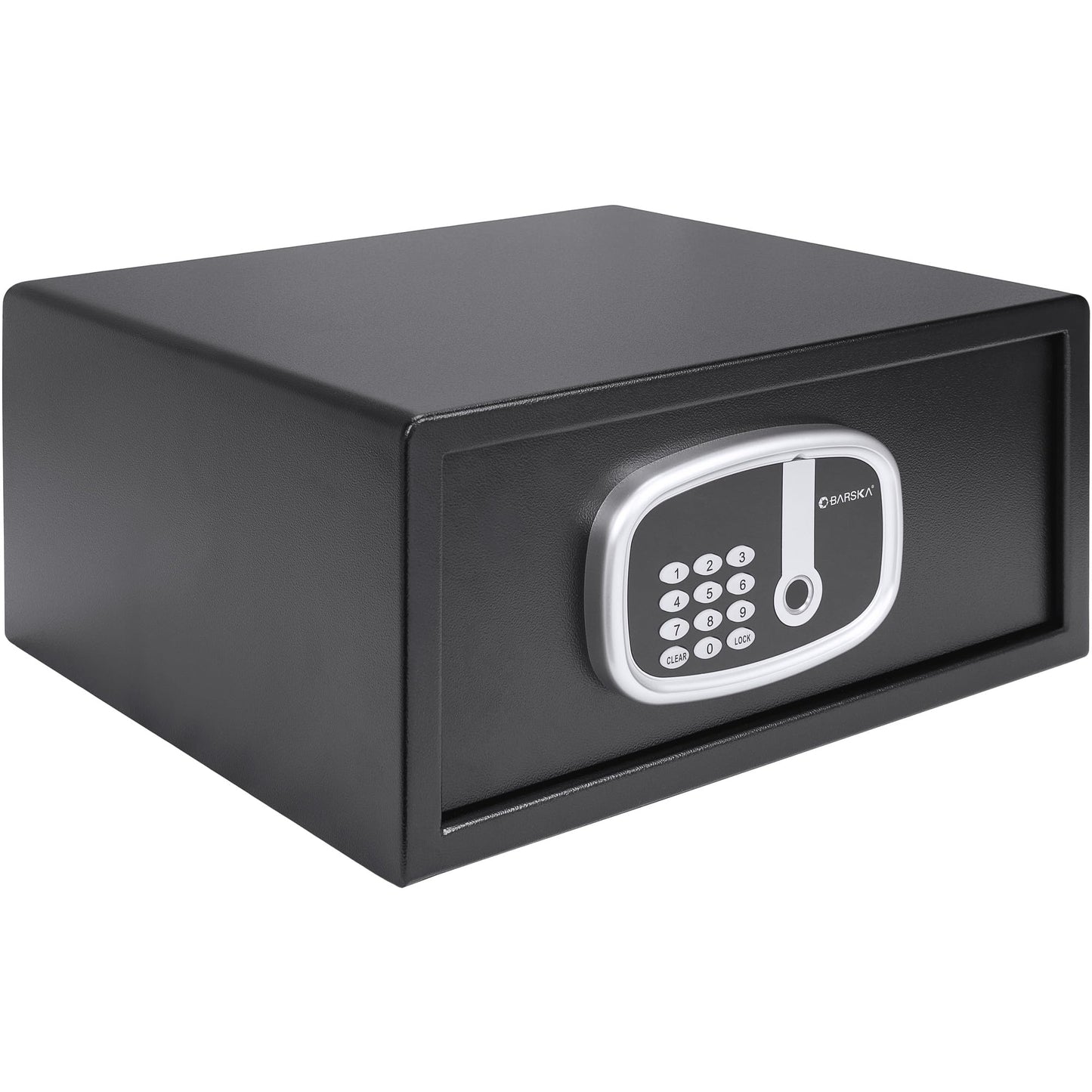 Barska 0.85 Cu Ft Digital Biometric Safe with Keypad - Fingerprint Scanner, ADA Compliant LED Display, Interior Light, Motorized