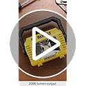 DEWALT 12V/20V MAX LED Work Light, Compact with 360 Degree Rotating Handle, 2000 Lumens of Brightness, Cordless, Bare Tool...