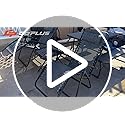 Goplus Zero Gravity Chair Set, 3 Pieces Outdoor Lounge Chair Recliners w/Side Table, Headrest and Cup Holders, Adjustable ...