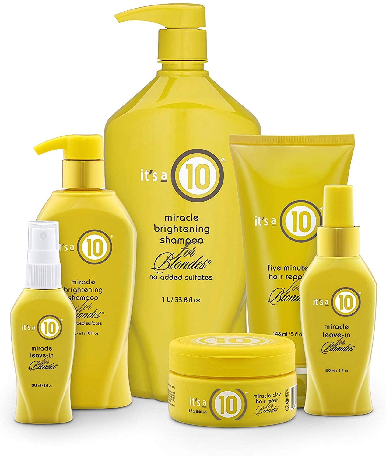 it's a 10 Haircare Five Minute Hair Repair for Blondes, 5 fl. oz. (Pack of 3)