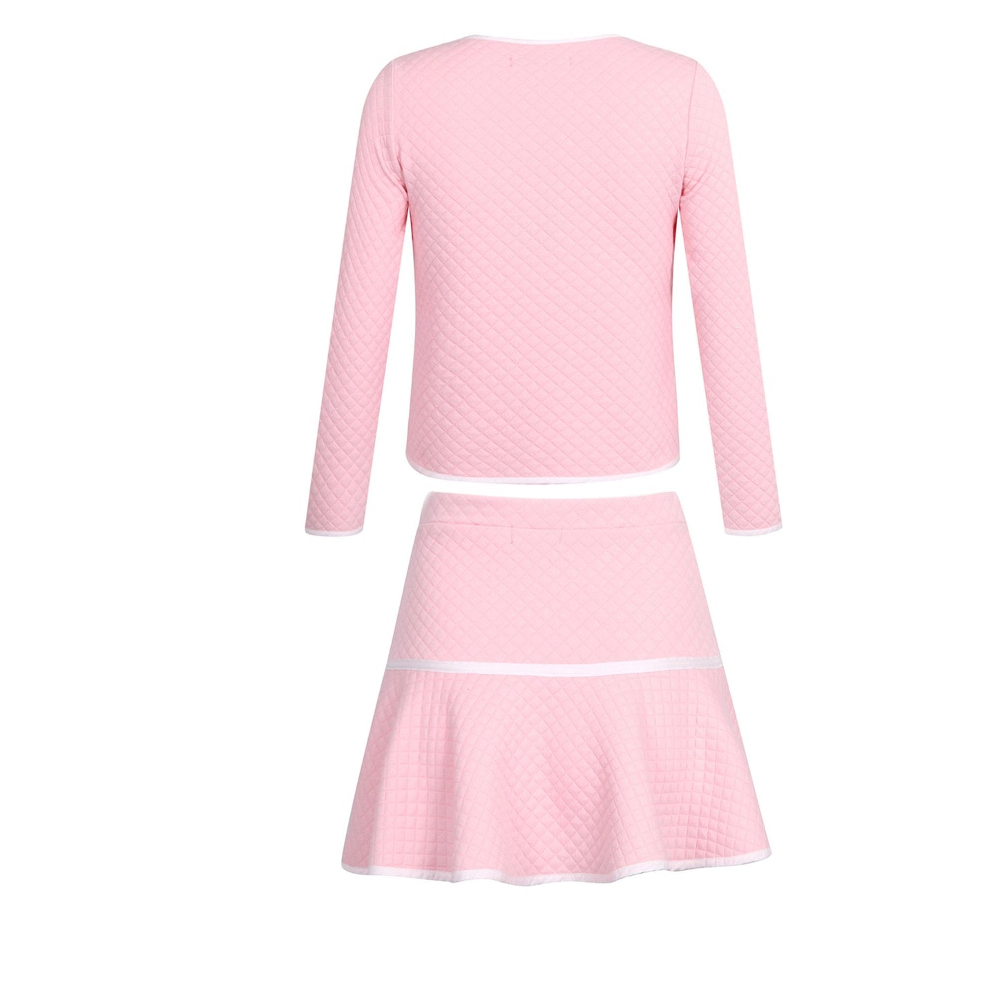 Richie House Girls' Elegant Knit Suit with Skirt RH1963-G-9/10