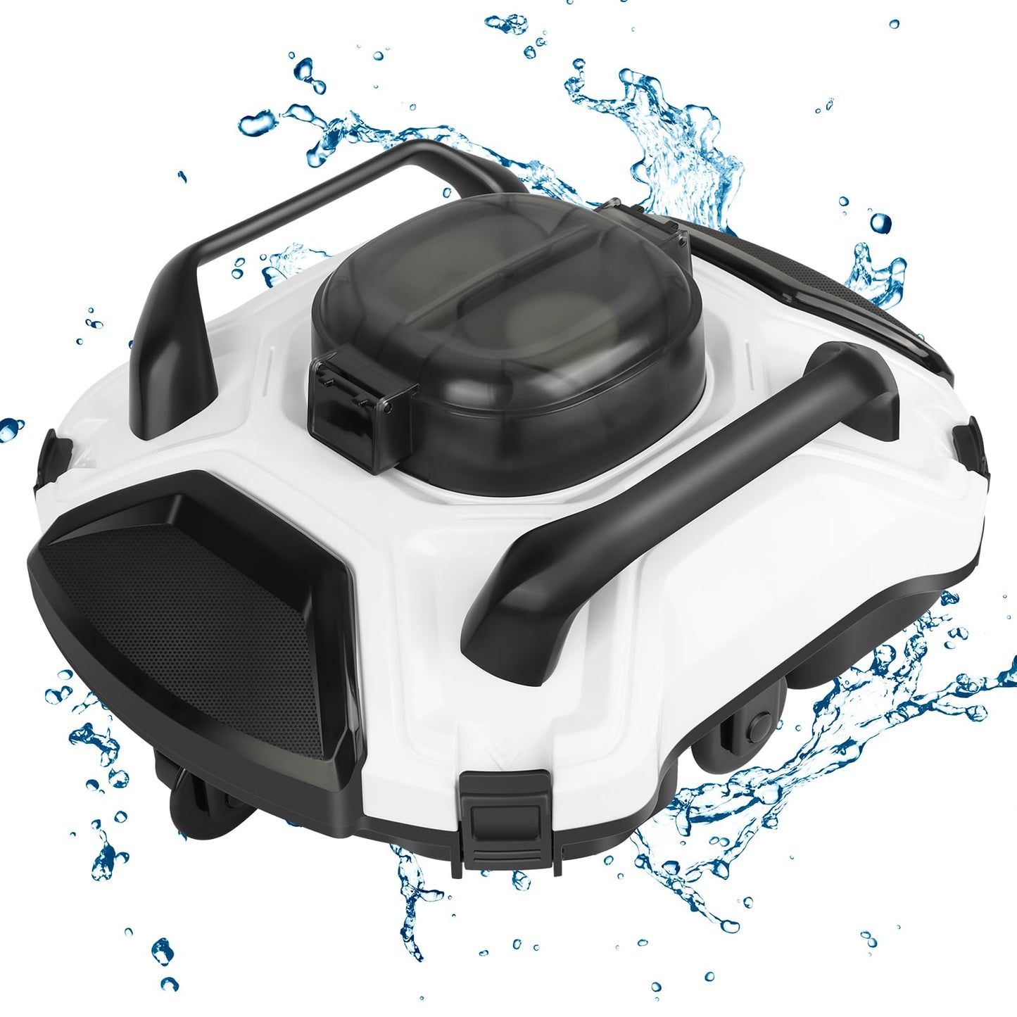 (2026 Upgrade) TCEUMIK Cordless Robotic Pool Cleaner 150 Mins Runtime, Automatic Pool Robot Vacuum with Dual Motors Climbs Slopes Under 23° Above Ground Pool & In-Ground Flat Pools Up to 914 Sq.Ft