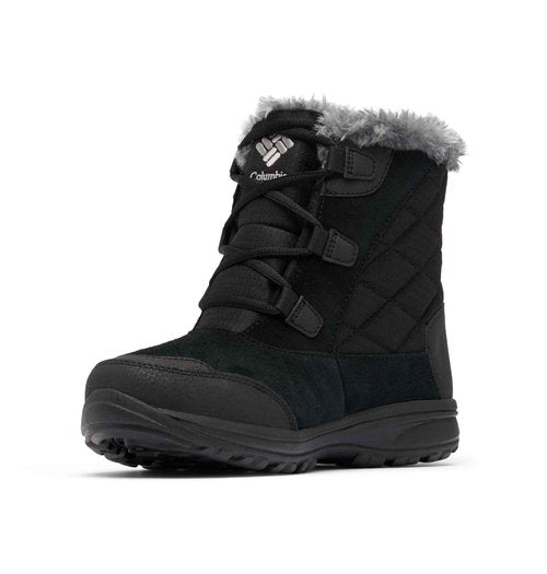 Columbia Womens Ice Maiden Shorty, Black/Columbia Grey, 7.5