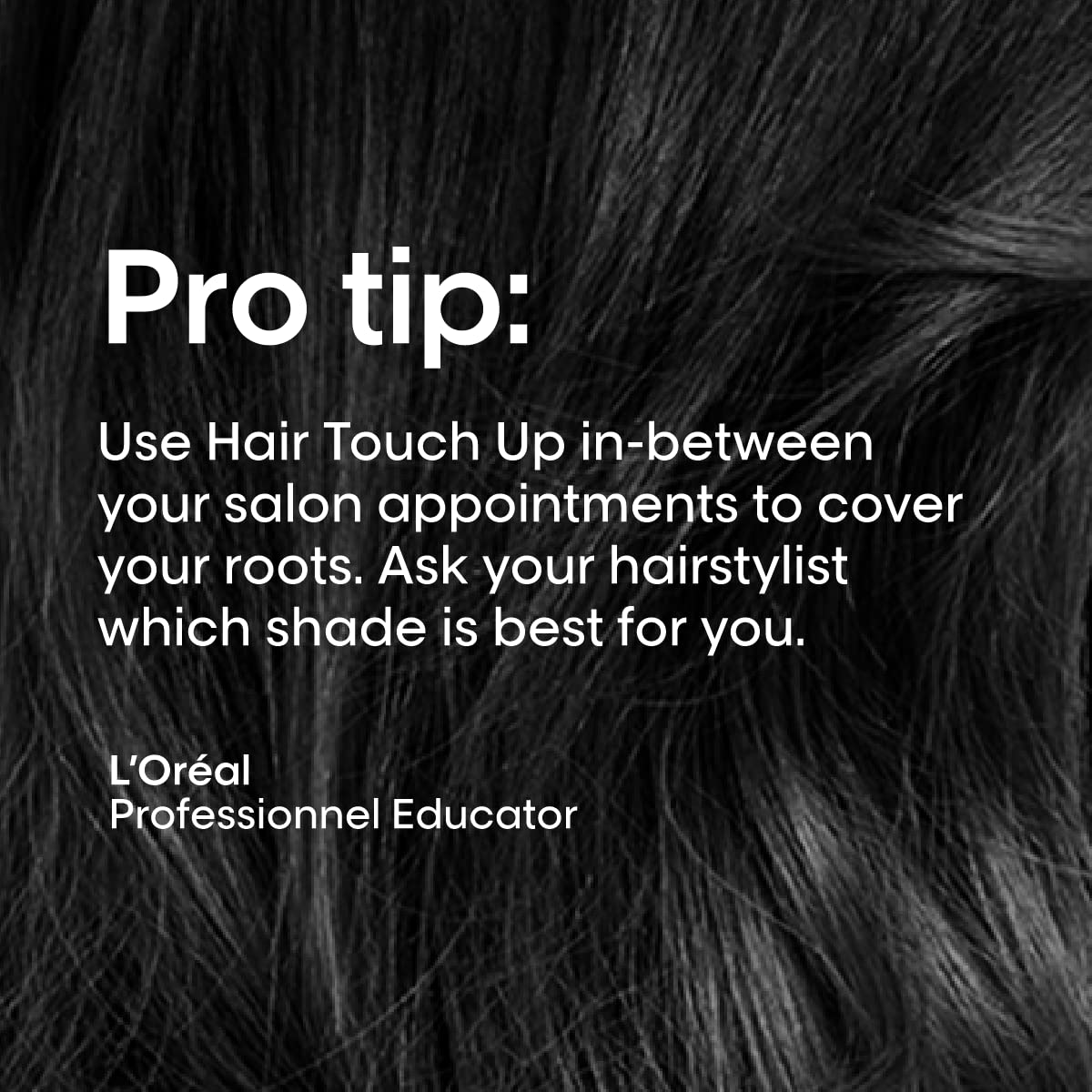 L'Or al Professionnel Paris Hair Touch Up - Root Concealer Spray - Blends and Covers Grey Hair, Does Not Transfer or Smear, 2.0