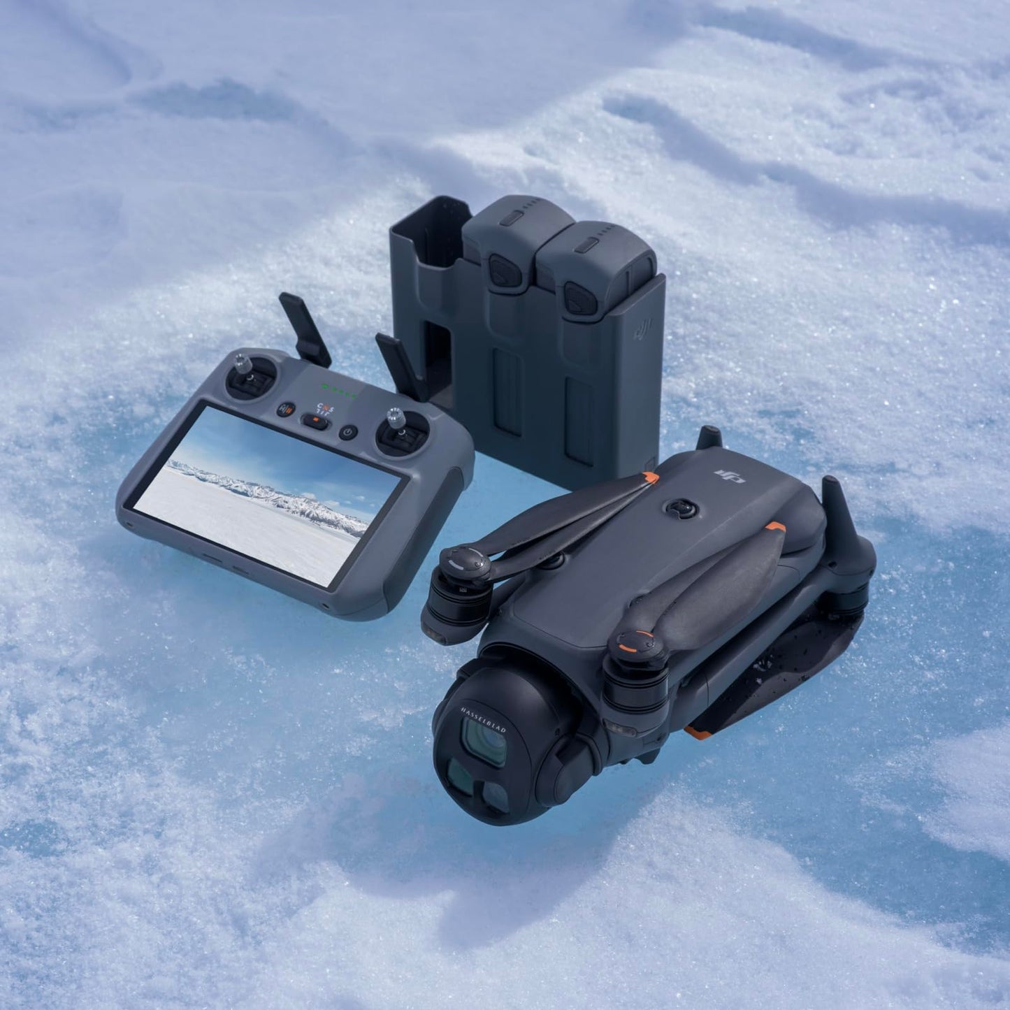 DJI Mavic 4 Pro Fly More Combo with DJI RC 2, Flagship Tri-Camera Drone with 100MP 4/3 CMOS Hasselblad Camera, 30km/18.6mi Video Transmission, 51-Min Max Flight Time, Charging Hub, and More