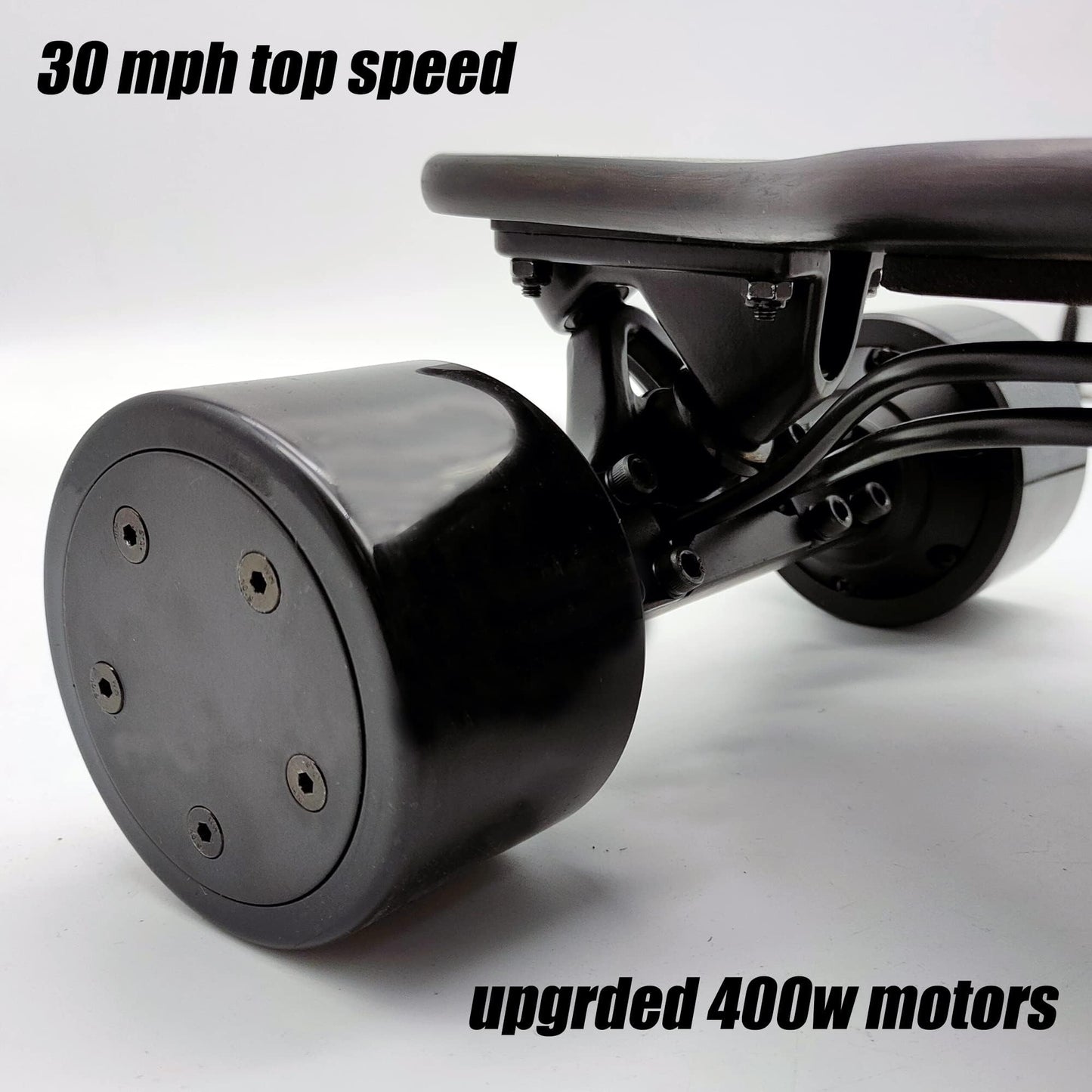 Dual Motor Set for Electric Skateboard 90mm Powered 10S 36V DIY Brushless Hub Motor Kit for Longboard Upgraded 77kv 300W 30 mph top Speed Skateboarding Equipment