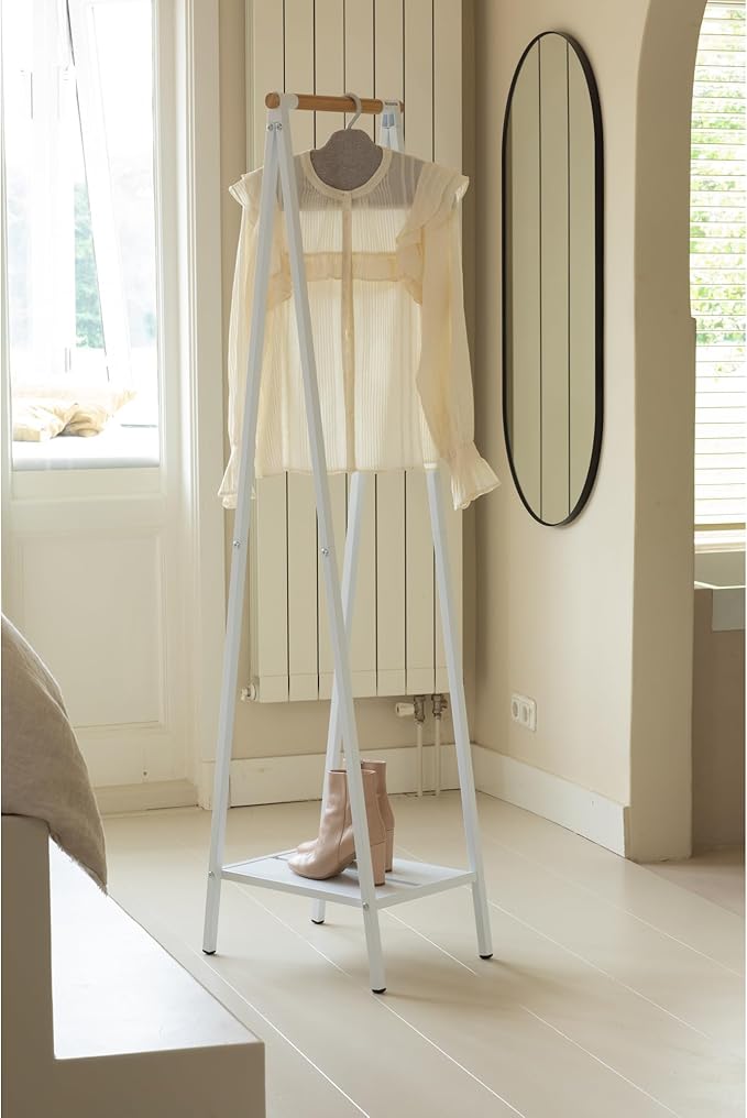 Brabantia - Steam Clothes Hanger - Solid Surface for High-Pressure Steaming on Collars and Shoulders - Quick & Easy Results - Double-Sided Use - Versatile 360° Rotating Hook - Gray