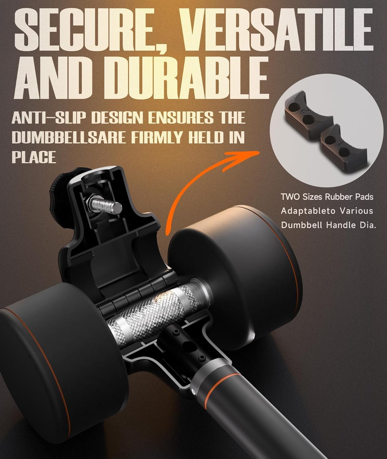 Flexibell Dumbbell Converter with Adjustable Dumbbells 45LB*2