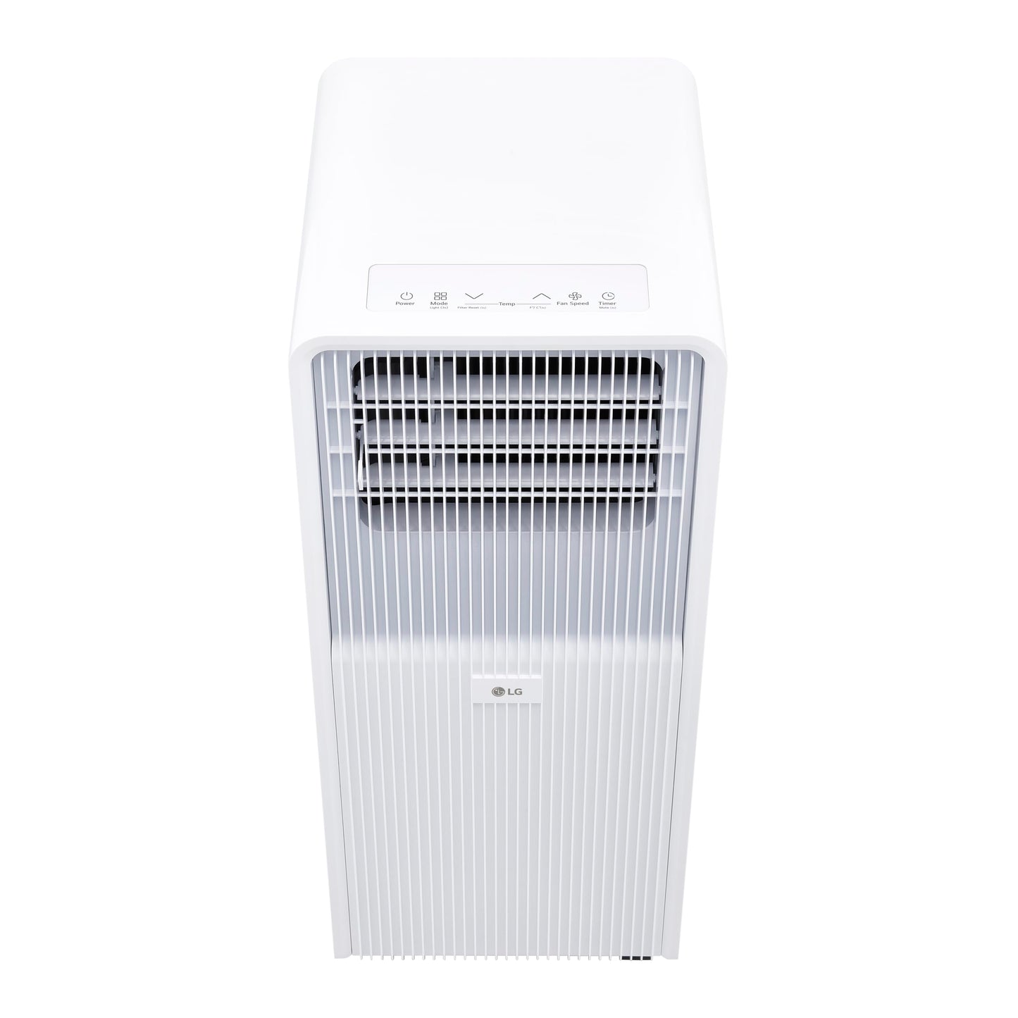 LG 8000 BTU (DOE) / (11000 ASHRAE) Portable Air Conditioner Cools 350 Sqft Easy Install, Remote Control, LCD Display, Washable Filter Eco-friendly AC Unit, White LP0825WFR