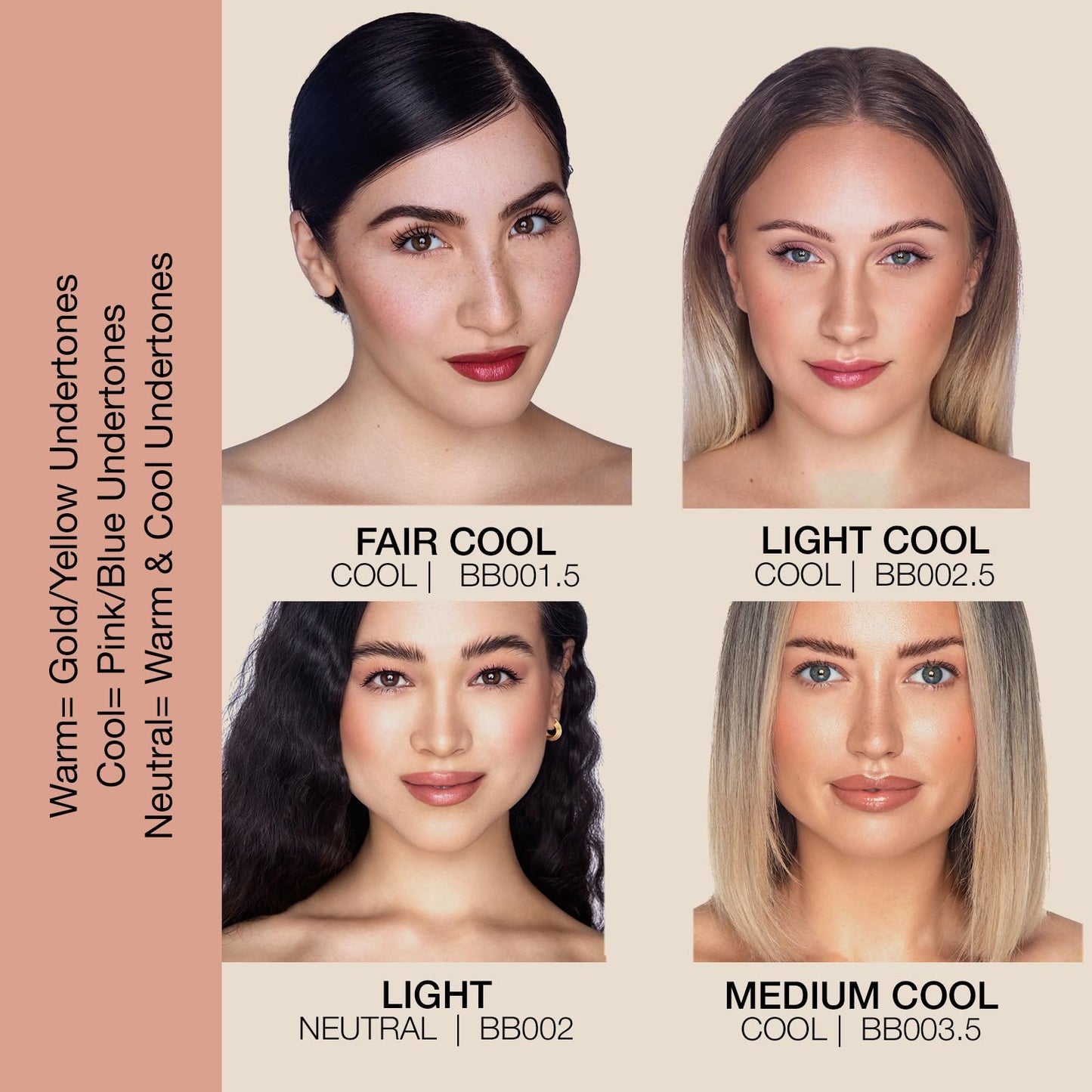 Bellapierre BB Cream SPF 20 - Mineral Sunscreen & Liquid Foundation, Lightweight Face Moisturizer with Buildable Coverage, Matte