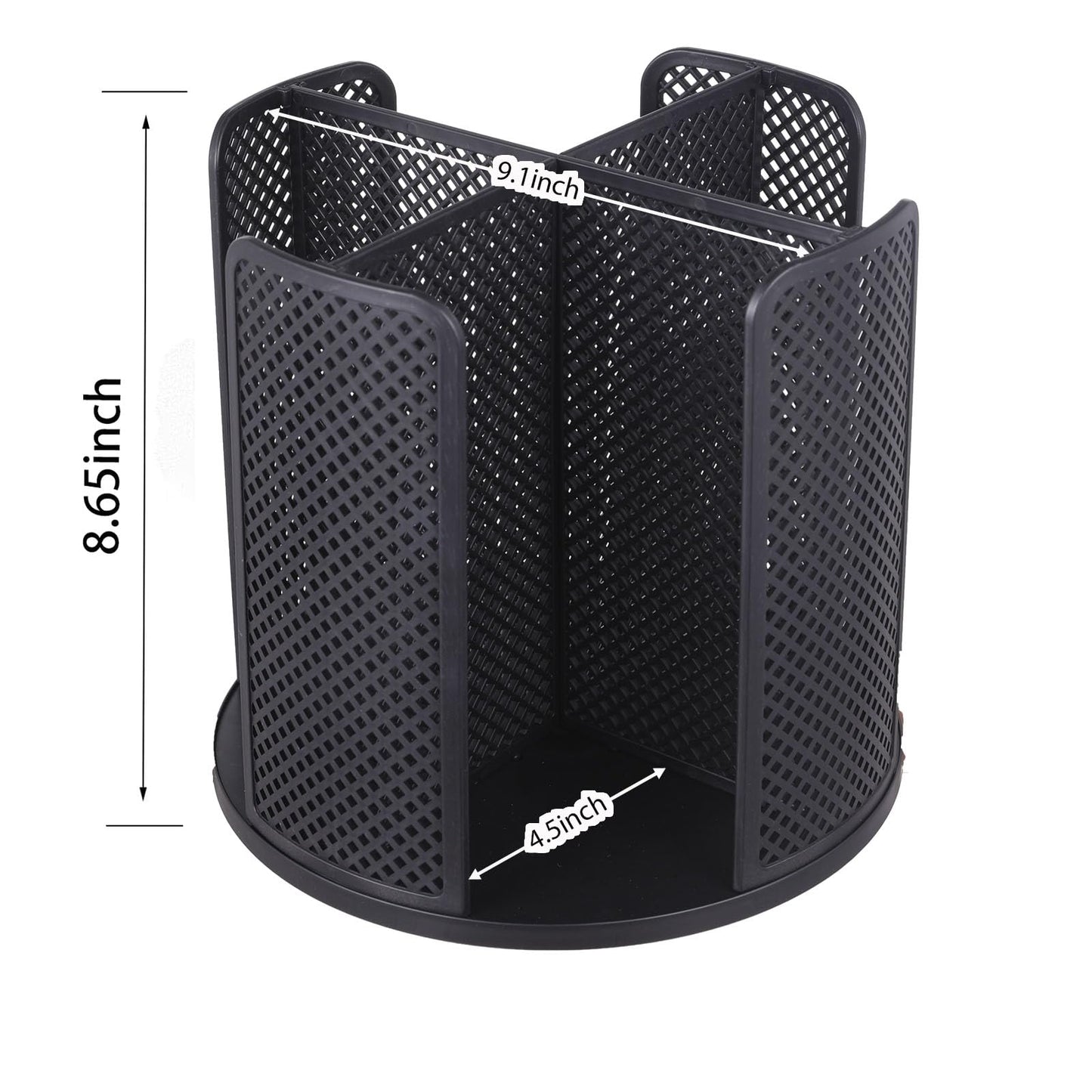 YTROG Coffee Cup Dispenser, Disposable Paper Cup and Lid Holder 360° Rotatable with 4 Compartments,Can Stacking 3-16oz Cups and Lid Holder for Coffee Shop,Home Countertop,Office,Restaurant,Kitchen