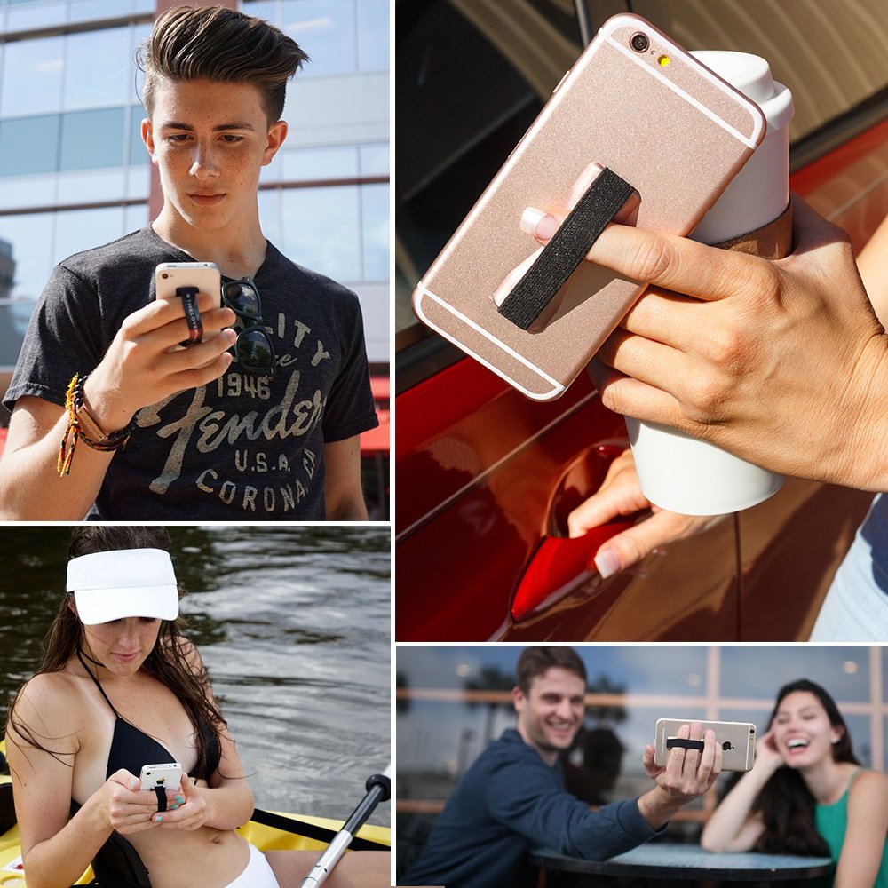 Lovehandle Phone Grip - Universal Phone Strap And Phone Grips For Back Of Phone - Convenient Cell Phone Holder For Hand That Fit