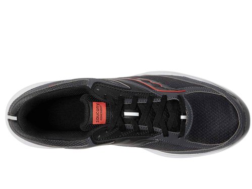 Saucony Men's Cohesion 17, Shadow/Black, 9.5
