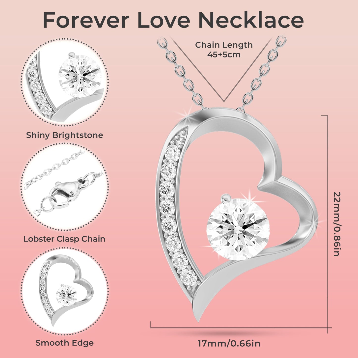 Granddaughter Necklace From Grandpa| To My Grandaughter Necklace From Nana| Grand daughter Heart Necklace From Grandfather Love Jewelry Gift for Women