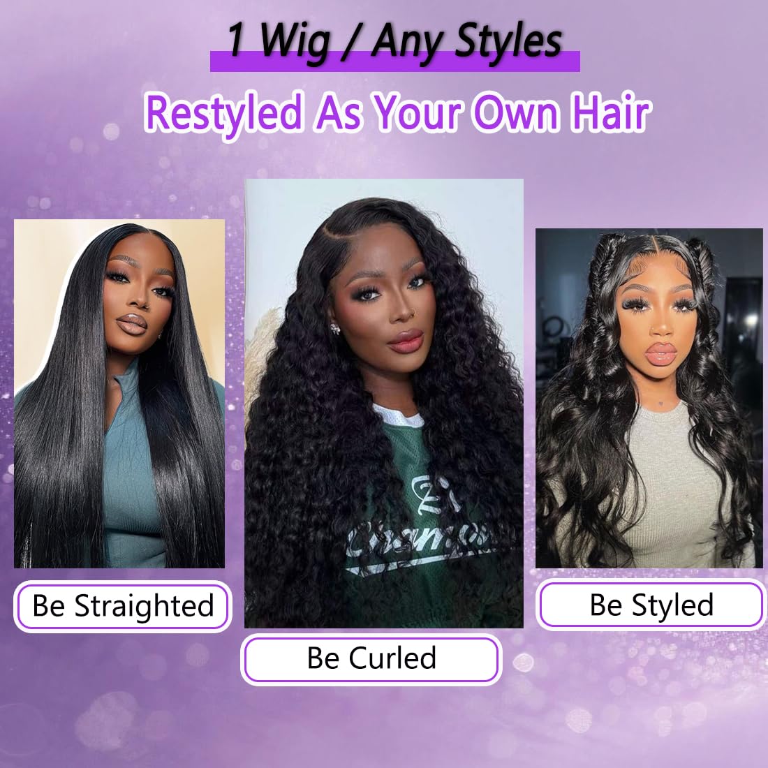 OVEOOZ 30 Inch Body Wave Lace Front Wigs Human Hair Pre Plucked 13x6 HD Lace Frontal Wigs Real Human Hair 200 Density Glueless W