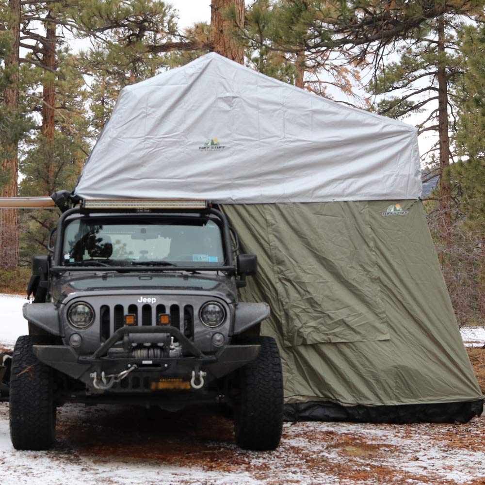 Tuff Stuff Overland Elite Overland Rooftop Tent Xtreme Weather Cover, Gray, NSN N, TS-RTT-EWC-ELT