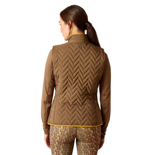 ARIAT Women's Ashley Insulated Vest - Canteen, Medium