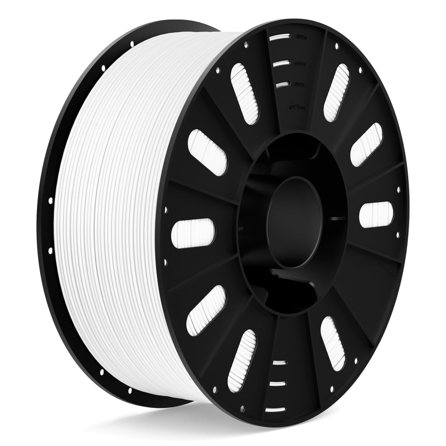 ELEGOO PETG Filament 1.75mm White 3KG, 3D Printer Filament Dimensional Accuracy +/- 0.02 mm, 3kg Large Spool(6.6lbs) Fits for Mo