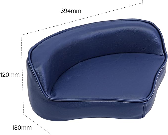 YACHARIES Casting Seat, Boat Cabin Seating, Universal Casting Boat Seat, Pro Fishing Seat,Casting Deck Seat, for Fishing Boat, Sightseeing Boat, Speedboat (Navy Blue)