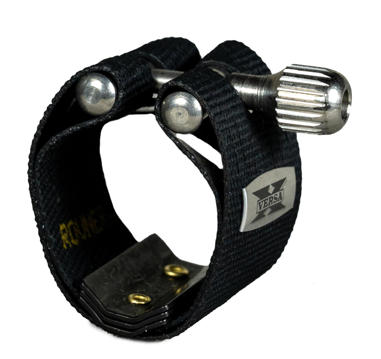 Rovner Ligature & Plastic Cap for Alto Standard Saxophone - Versa X Ligature for Metal Mouthpiece (X-1M)