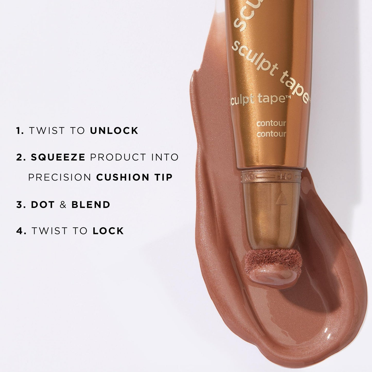 tarte sculpt tape contour - deep bronze (tan-deep to deep skin tones) - full size